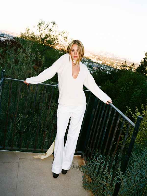 Petites Ella Pant - Ivory